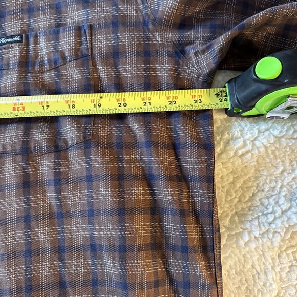 FACONNABLE Brown Long Sleeve "Club" Shirt Men's Size XL - Picture 6 of 9